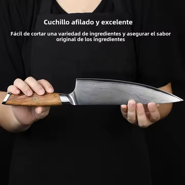 Iris Cuchillo Acero Inoxidable 8"