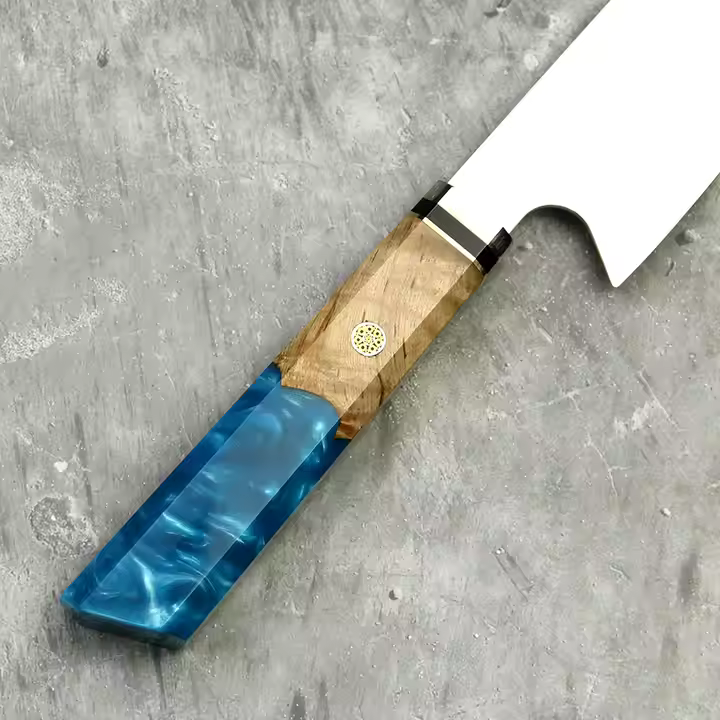 Lithium Cuchillo Acero Damasco 8"
