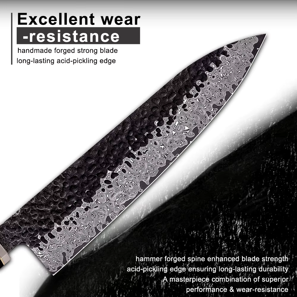 One Cuchillo Acero Damasco 6"
