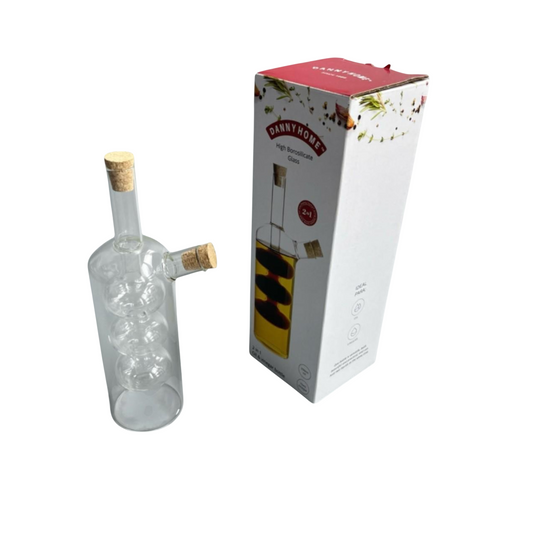 Botella de Aceite/Vinagre 2 en 1 Espiral