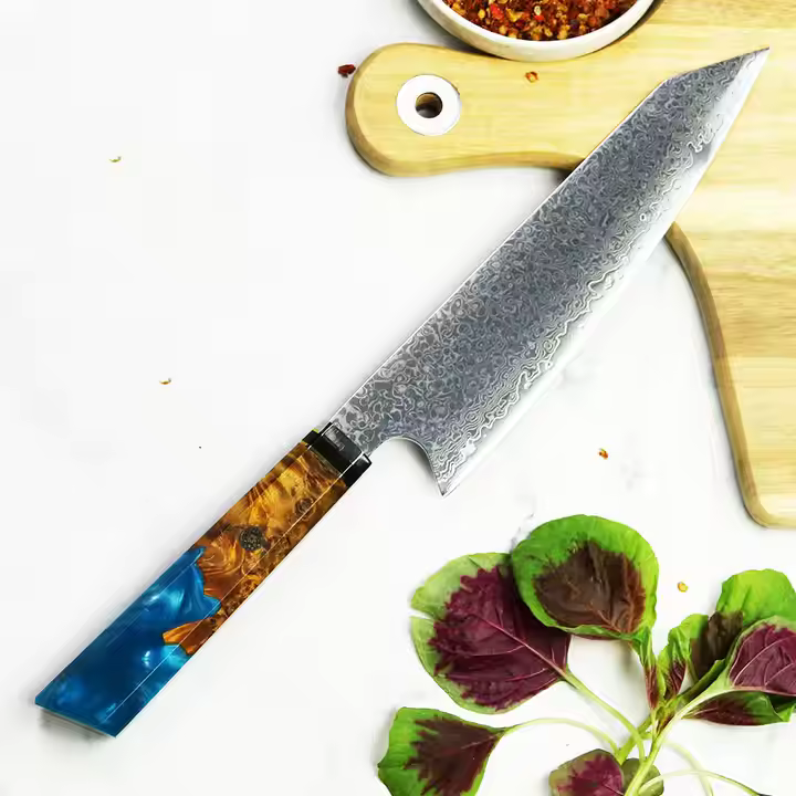 Lithium Cuchillo Acero Damasco 8"